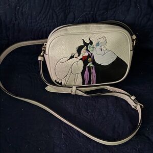Disney Villains Crossbody Bag - Cream and Black